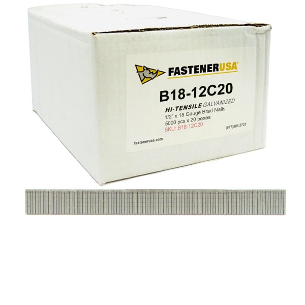 meite F38 18 Gauge 1-1/2 Inch Leg Length Galvanized Brad Nails Ideal for Upholstery, Trims meite F38 18 Gauge 1-1/2 Inch Leg Length Galvanized Brad Nails Ideal for Upholstery, Trims