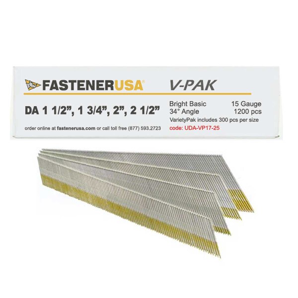 FastenerUSA 3/4" Finish Nails 16GA Galv 2,500ct | B16-34