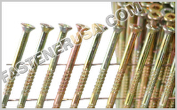 15 Degree Wire Coil - collated screws
